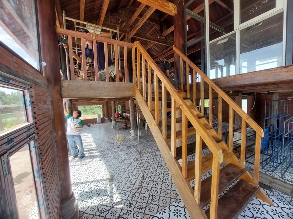 The wooden house, peaceful place in Nhon Trach IoStayhome Vacation rental in Bình Thuận Province