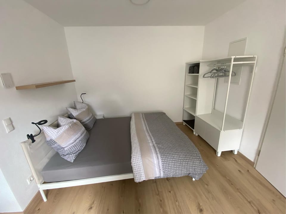 Bed, Photo of the whole room, Bedroom, wardrobe