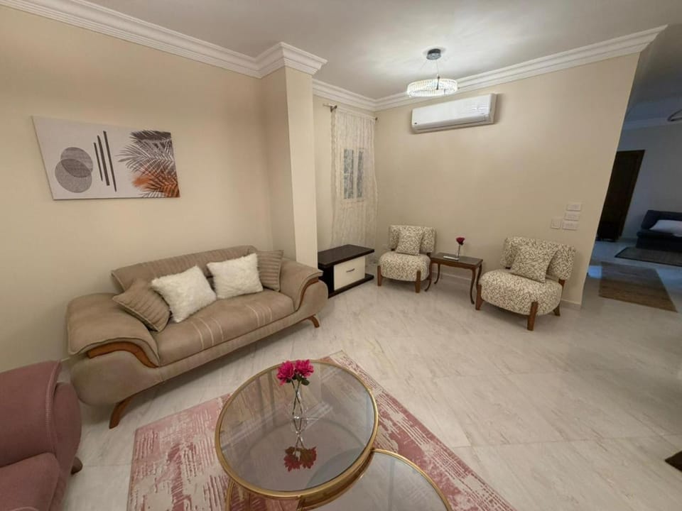 Seating area, air conditioner