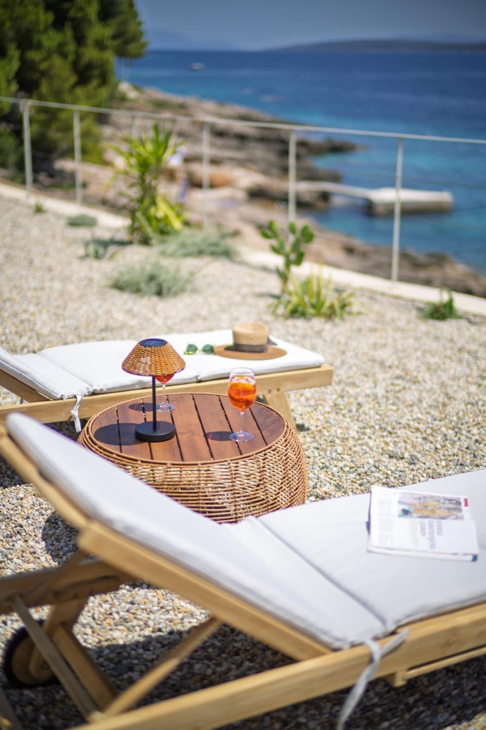 Day, Natural landscape, Sea view, sunbed