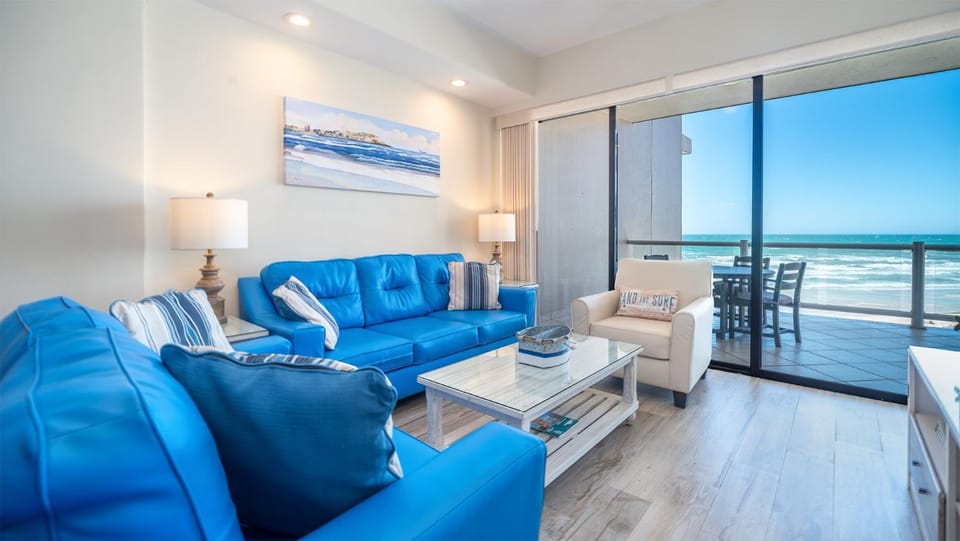 Living room, Seating area, Sea view
