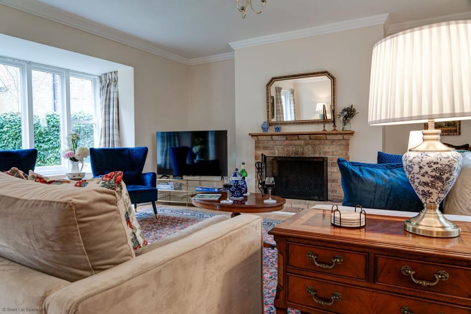 TV and multimedia, View (from property/room), Living room, Seating area, fireplace