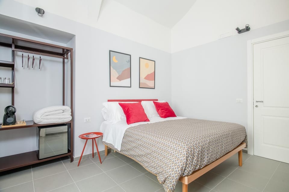 Bed, Photo of the whole room, Bedroom, towels, wardrobe