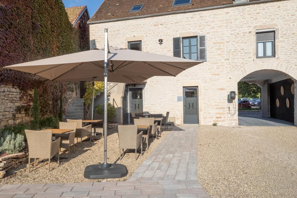 Property building, Patio