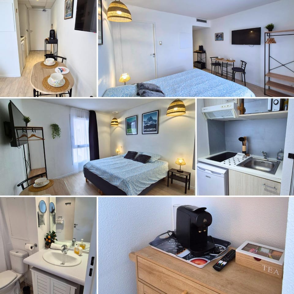 L'Escale - Double matelas - Clim - Wifi Apartment in Lourdes