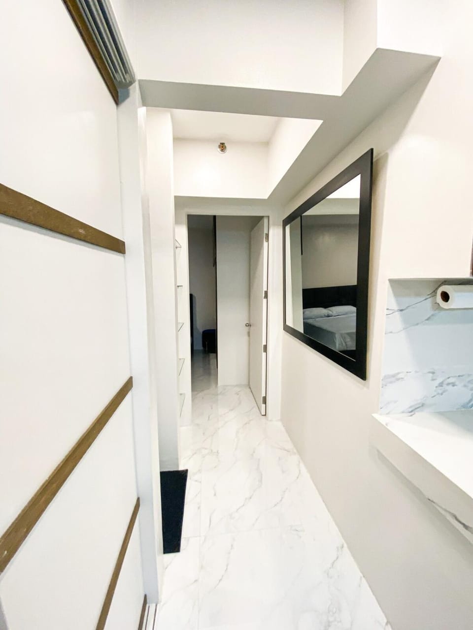2BR Across SM San Lazaro Self Check-In & Parking Option Apartment in Manila City
