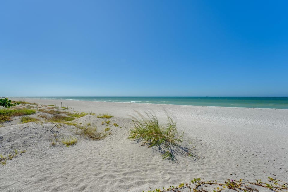 Beachfront Bliss + BBQs! Indian Rocks Beach Escape House in Indian Rocks Beach