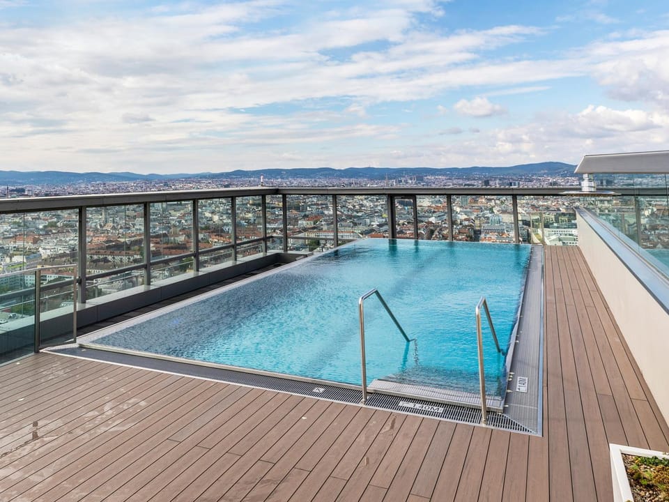 View (from property/room), City view, City view, Pool view, Swimming pool