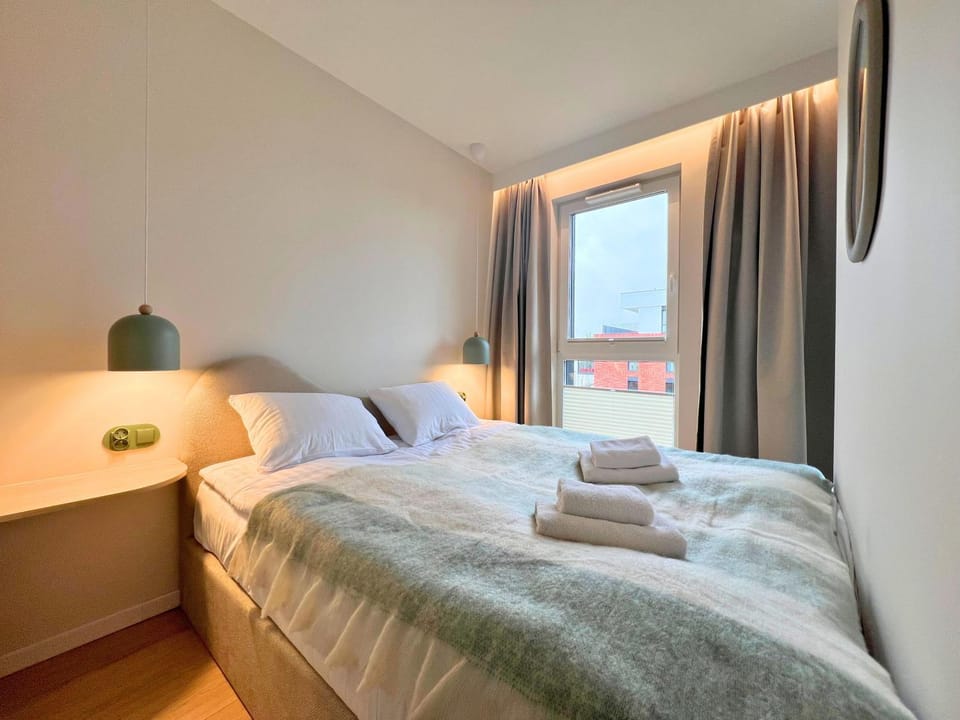 Komfortowy apartament przy plaży z klimatyzacją i parkingiem Apartment in Gdansk