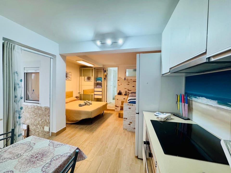 Property building, Living room, Bedroom