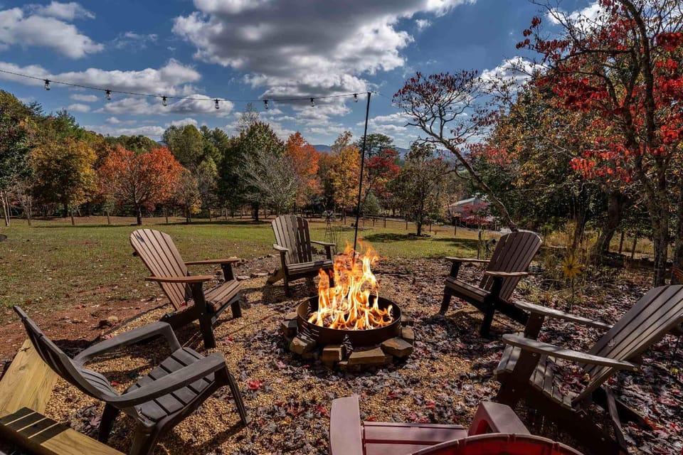 Spring, Day, Natural landscape, BBQ facilities, Garden, Garden view, flat iron