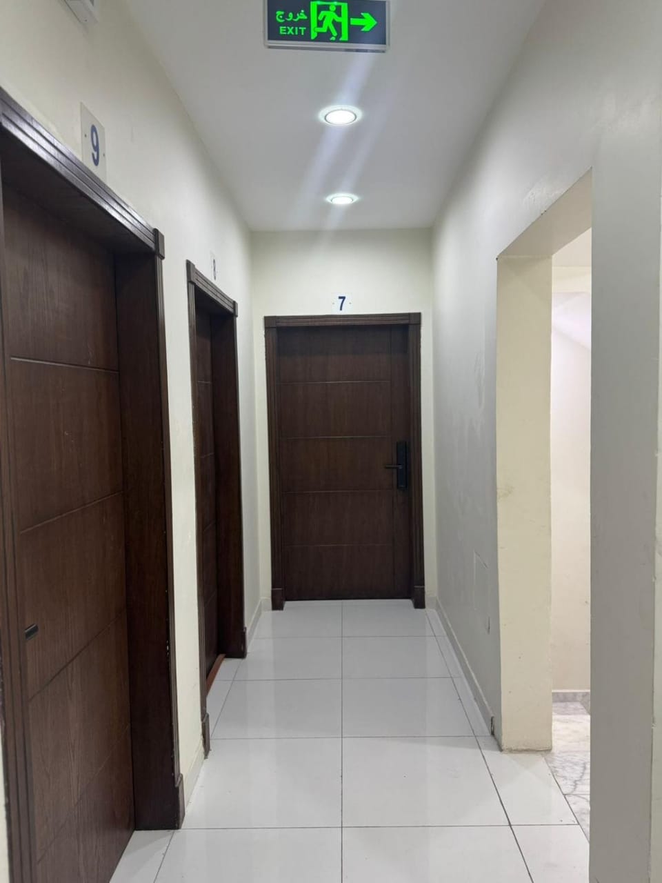 Property building, elevator