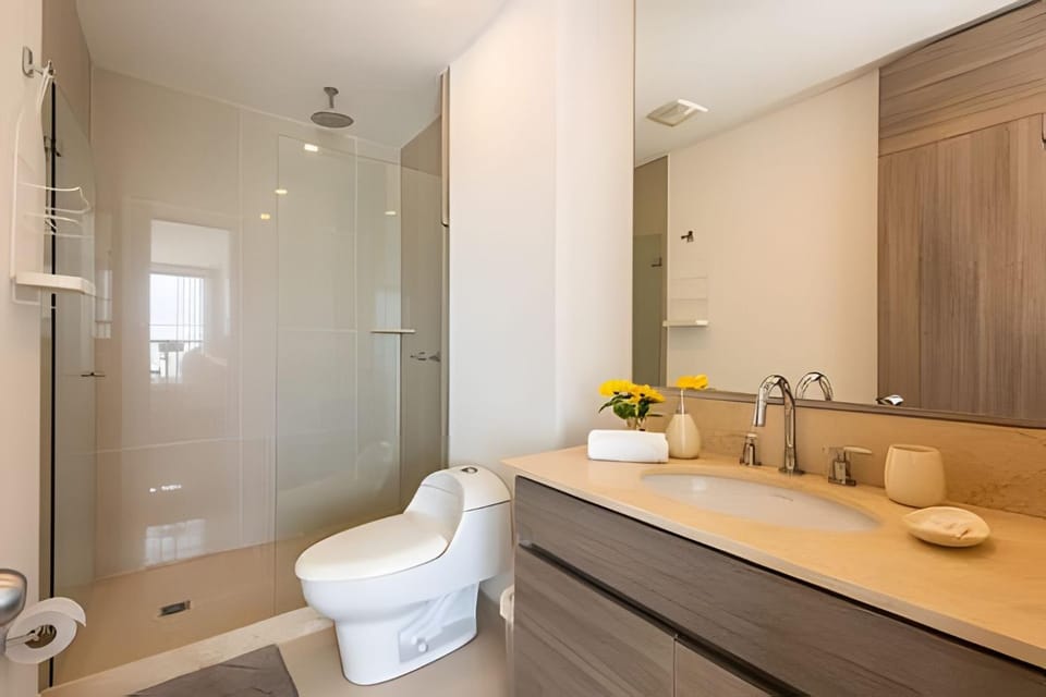 1004 Morros City - Spectacular 1 Bedroom Condo Apartment in Cartagena