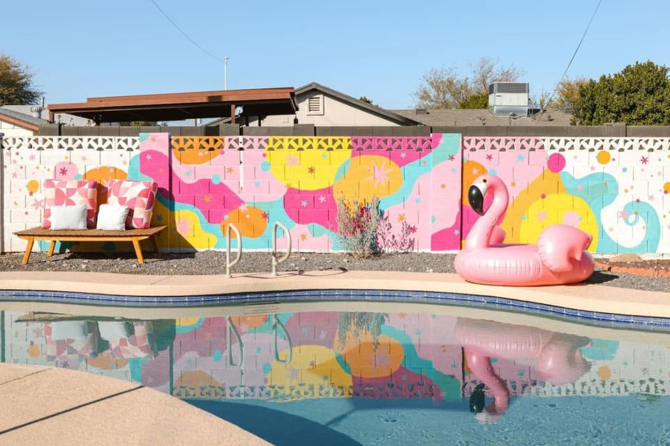 Blush Bungalow House in Tempe