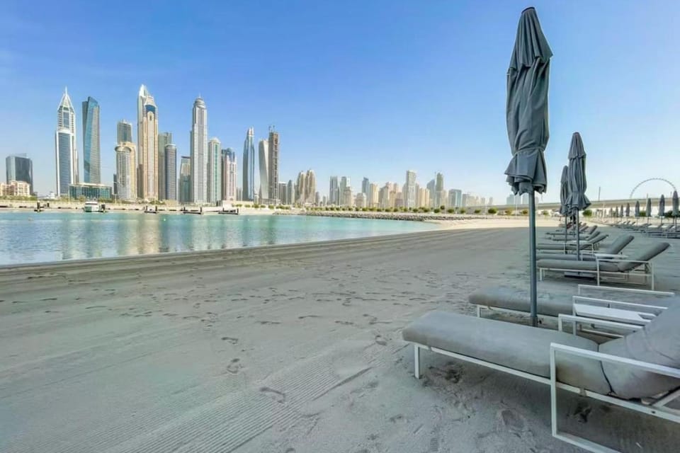 Beach, sunbed