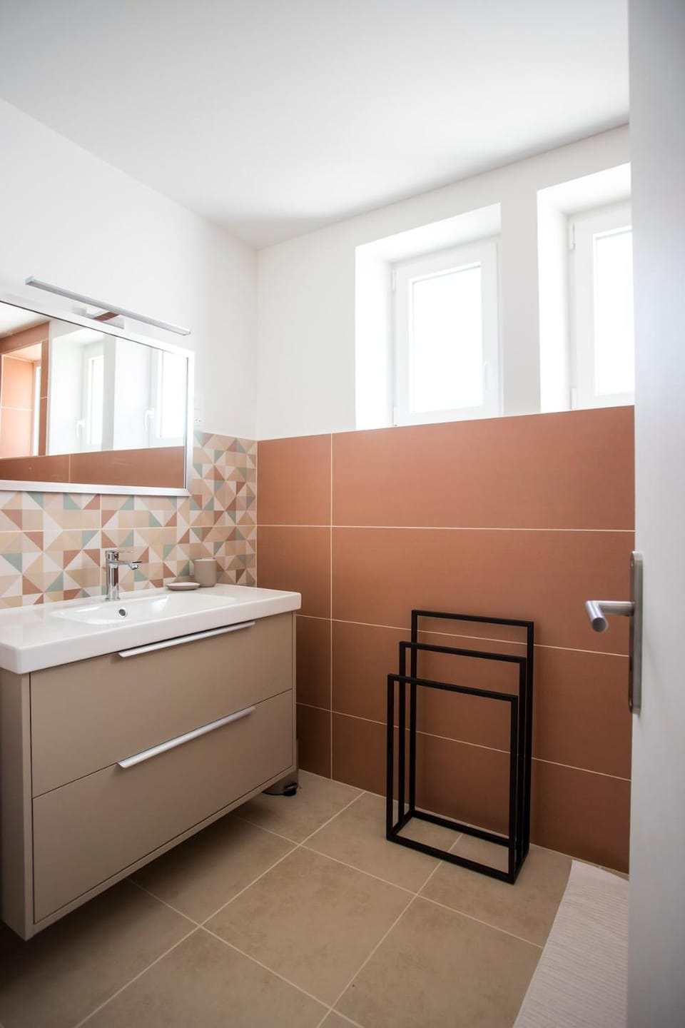 Bathroom, hair dryier