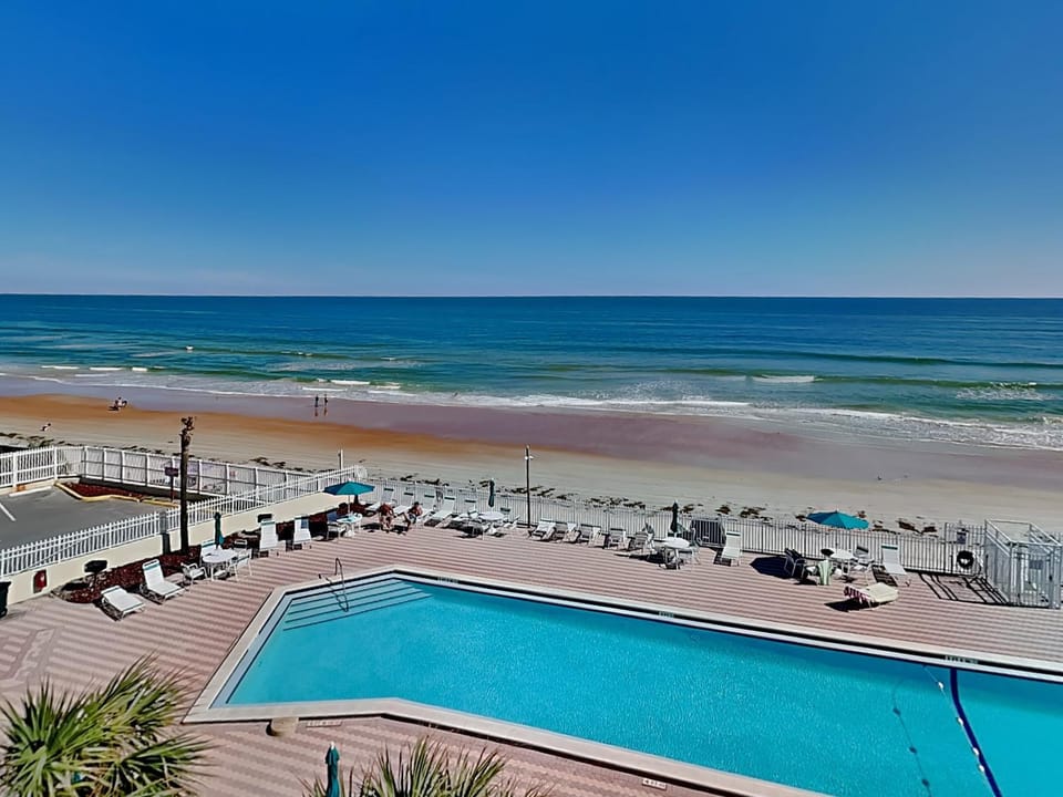 Day, Summer, Beach, Sea view, Swimming pool