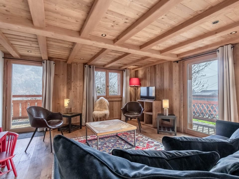 Chalet rénové pour 10 pers., St-Gervais, balcon, parking - FR-1-663-54 Apartment in Saint-Gervais-Bains