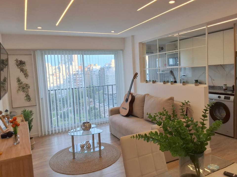 Living room, City view, City view