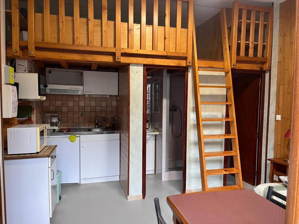Studio mezzanine cosy pour 4 pers avec casier à skis, proche centre-ville - FR-1-234-342 Apartment in Cauterets