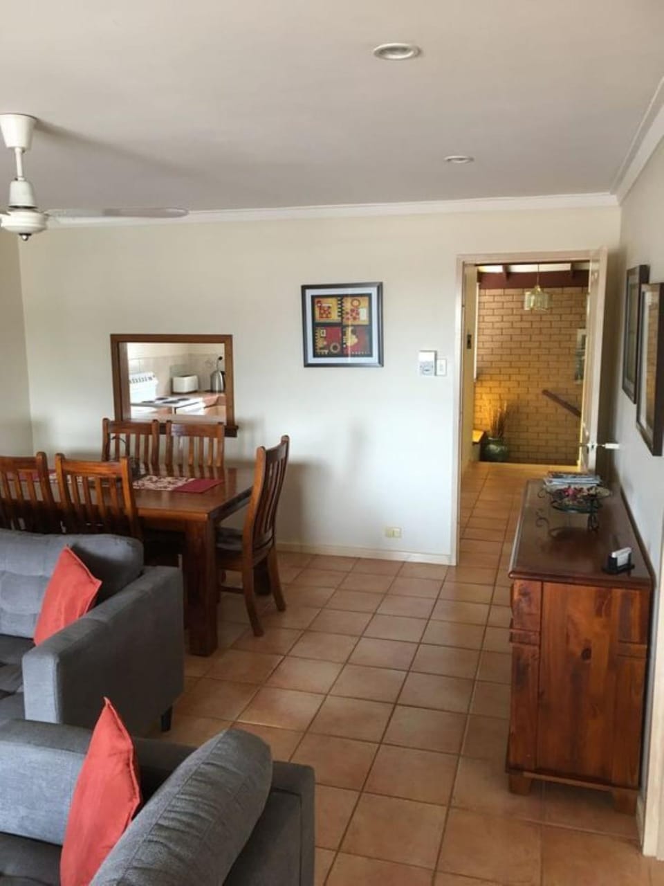 Living room, Dining area