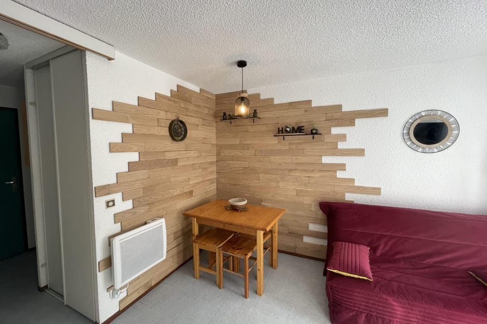 Bright T2 with mountain view and comfort Apartment in Saint-Chaffrey