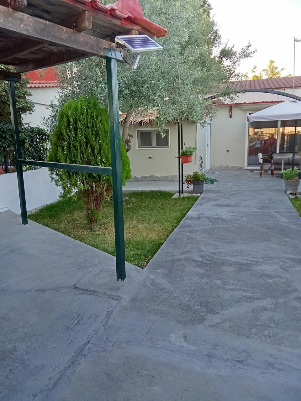 House in garden House in Halkidiki