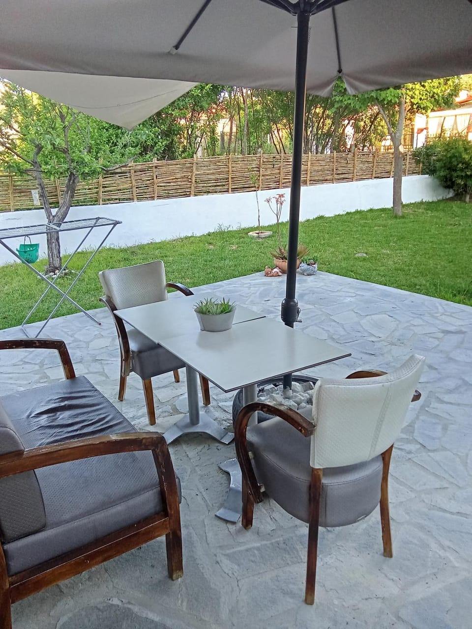 House in garden House in Halkidiki