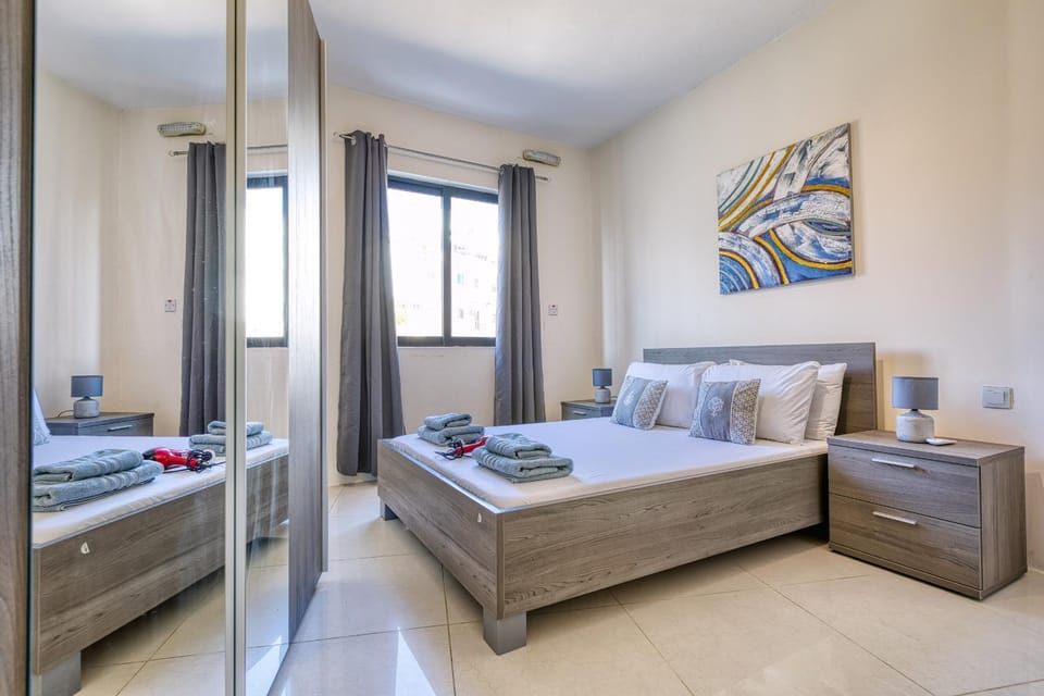 Cosy 1 Bedroom with balcony in St Julians AEBE1 Apartment in Saint Julians