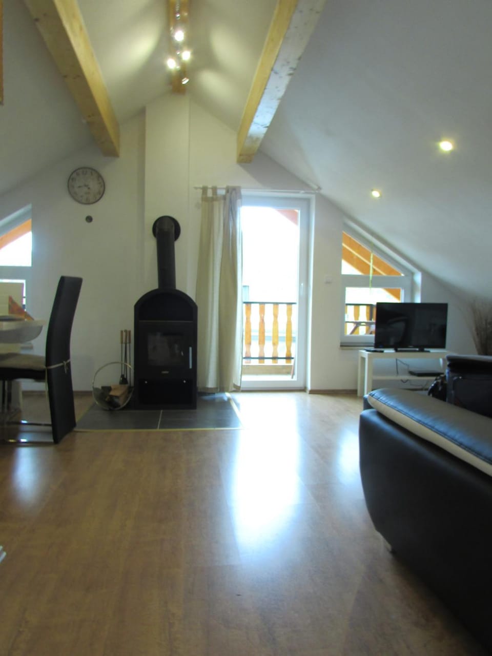 Living room, fireplace
