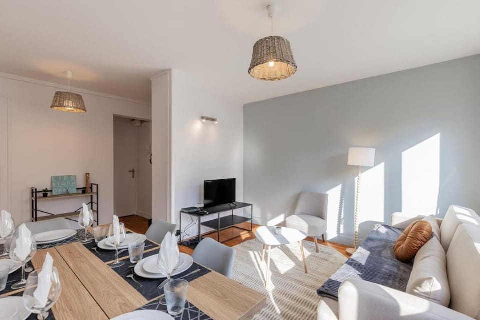 Appartement 3 chambres - Gare - Centre-ville Apartment in Bourgogne-Franche-Comté