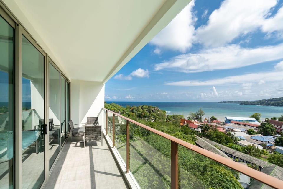 View (from property/room), Balcony/Terrace, Sea view