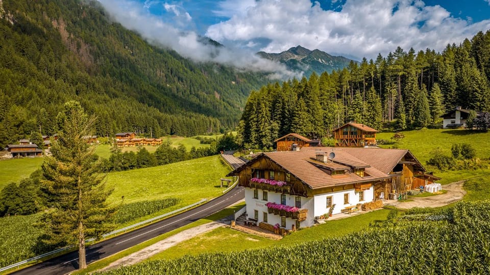 Property building, Natural landscape, Mountain view