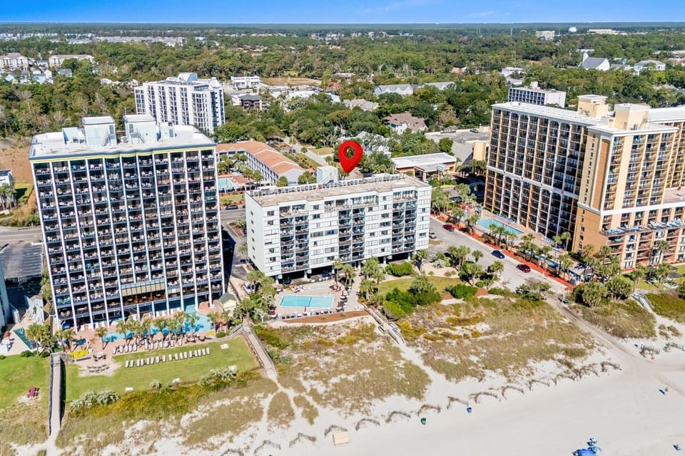 Carolina Dunes Unit 201 - Oceanfront House in Myrtle Beach