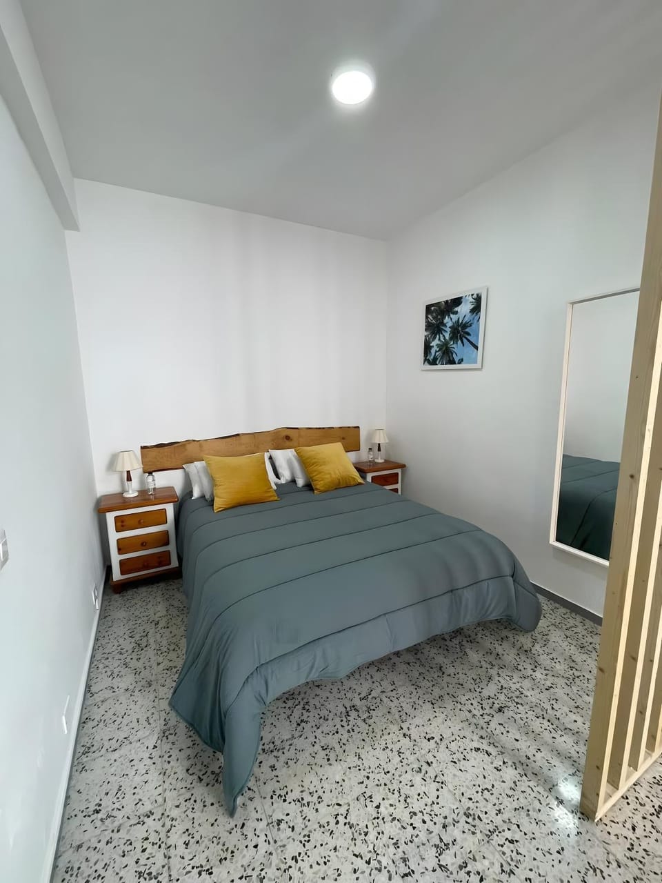 Property building, Living room, Bedroom