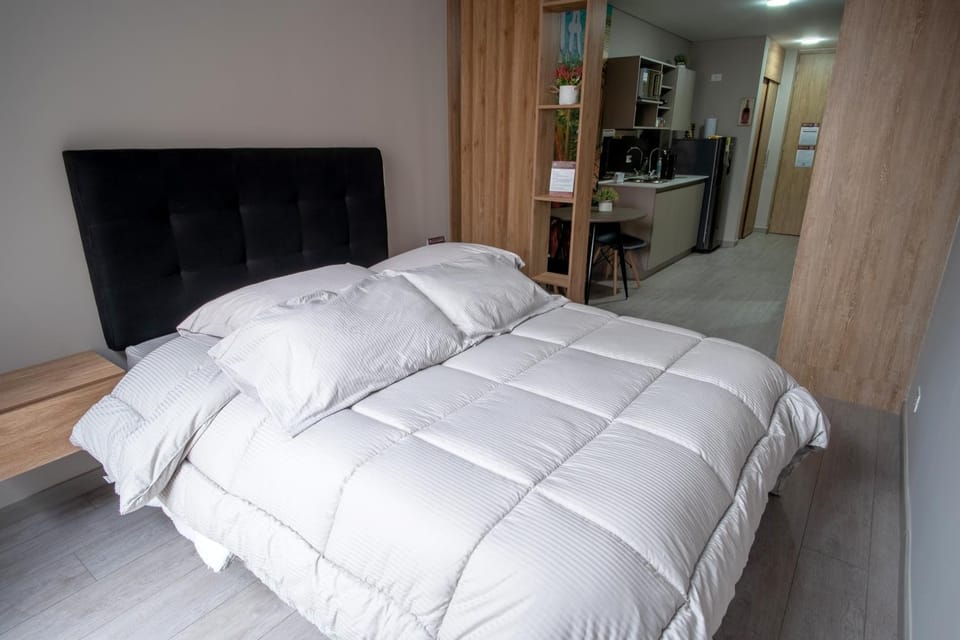Bed, Decorative detail, Mountain view, internet