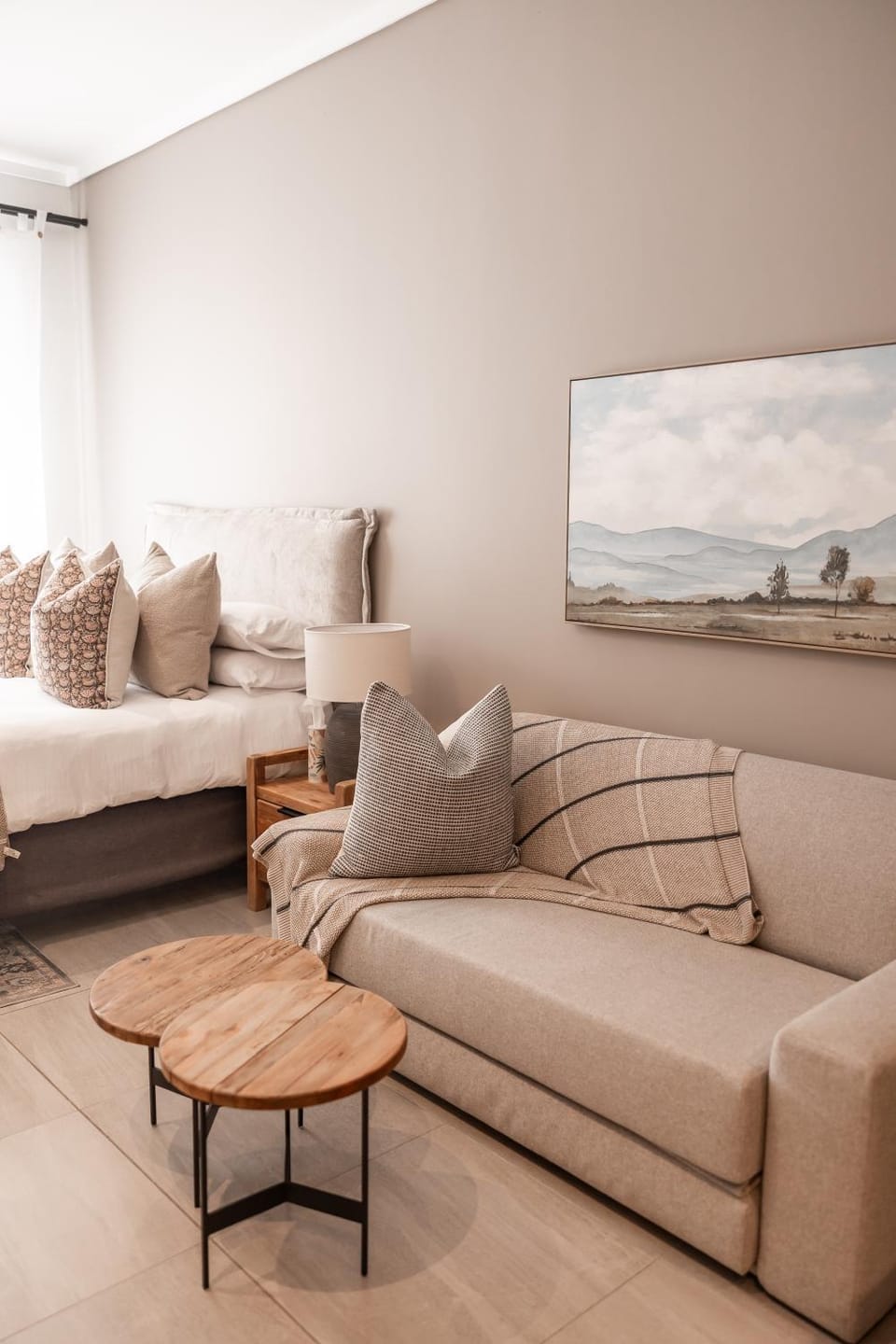 Living room, Bedroom