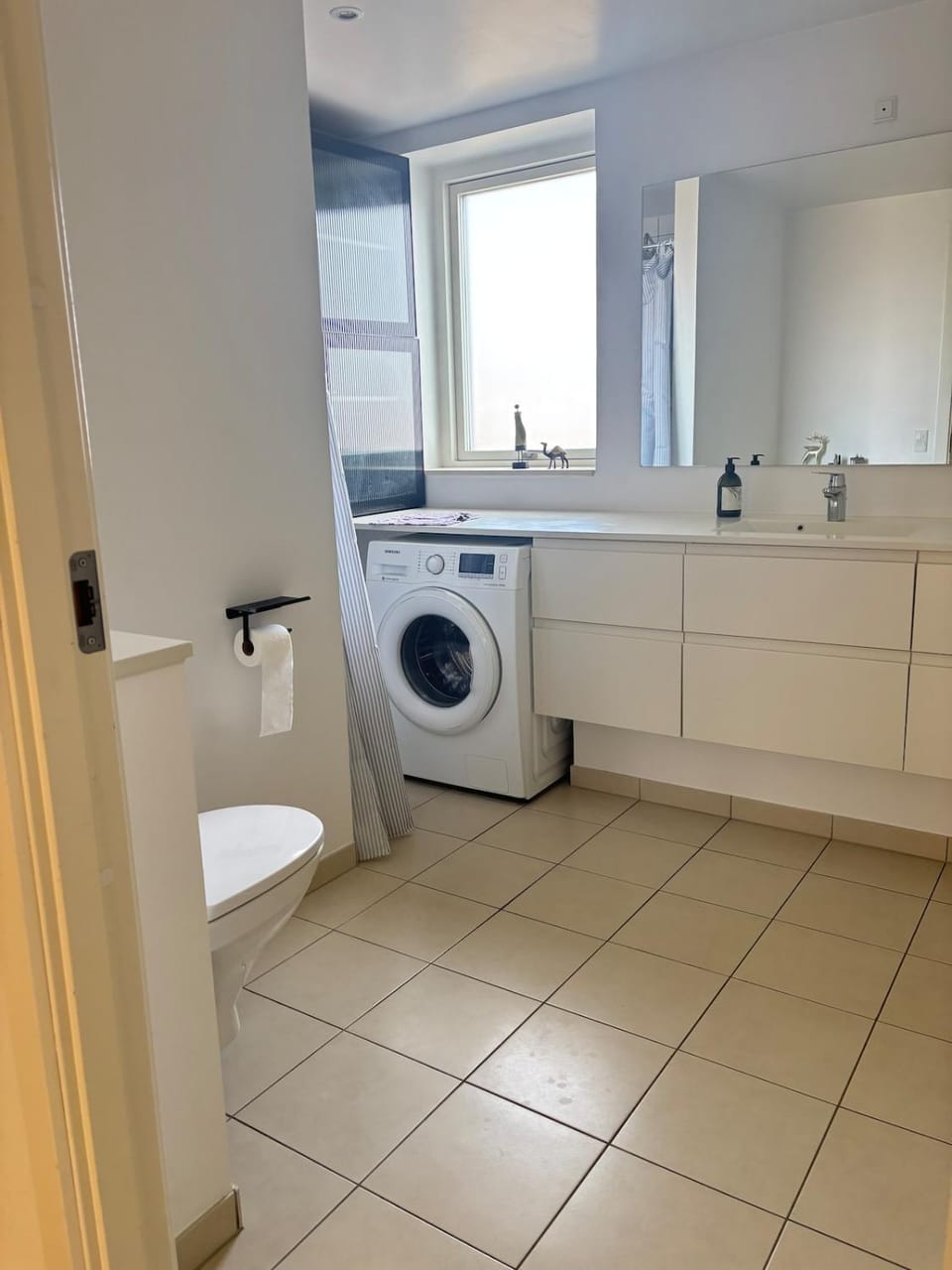 Bathroom, washing machine