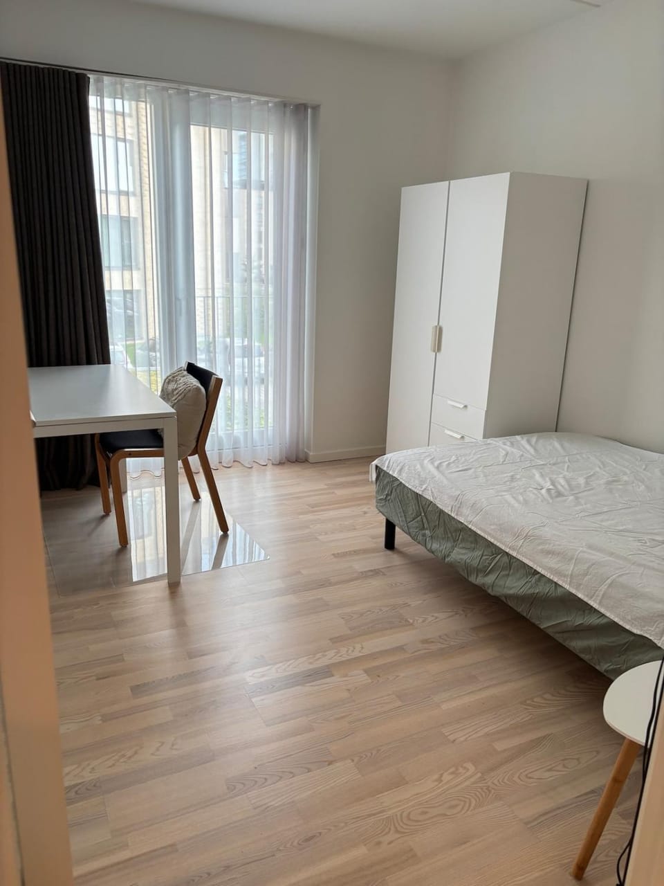 Bed, Photo of the whole room, Bedroom, wardrobe