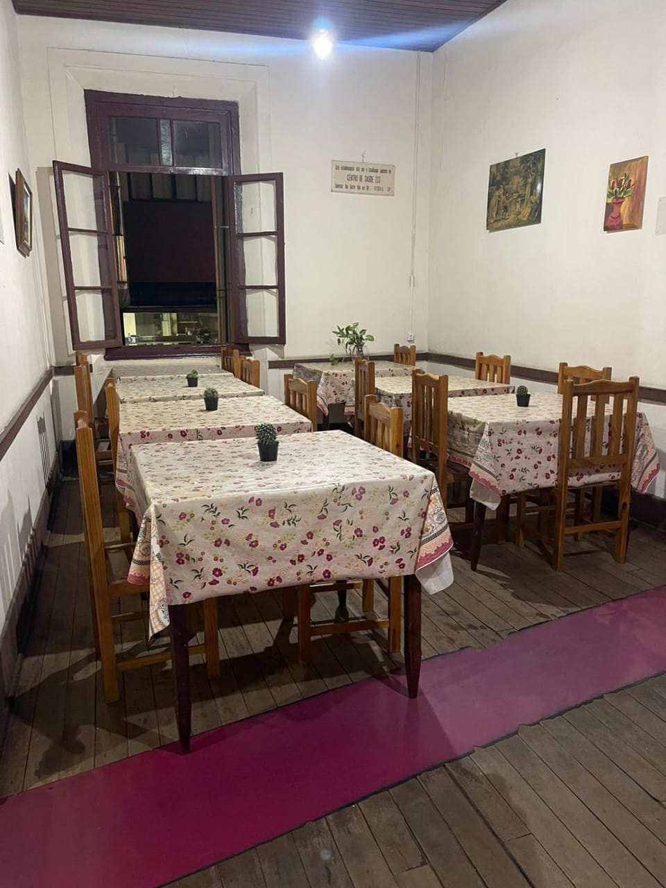 Dining area