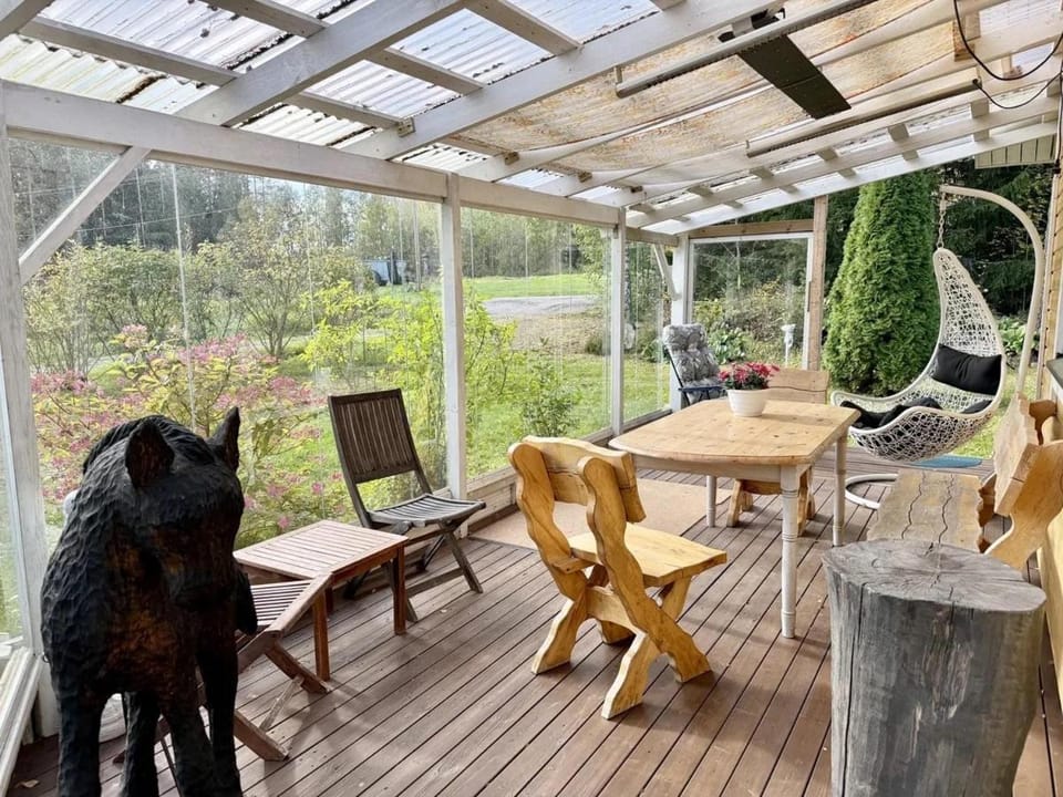 Sopiva Mökki Lähellä Tuurin Kyläkauppaa House in Finland