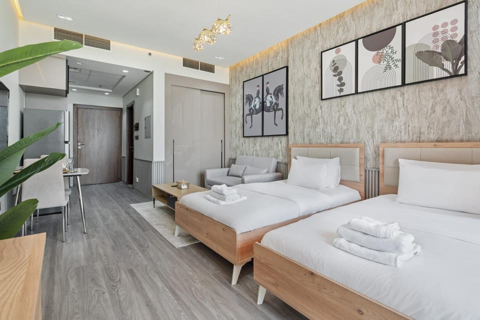 Luxury Silicon Oasis Studio Near Mall & Airport Apartment in Dubai