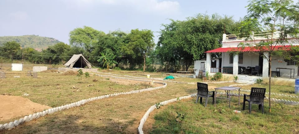 Property building, Natural landscape, Garden, Garden view