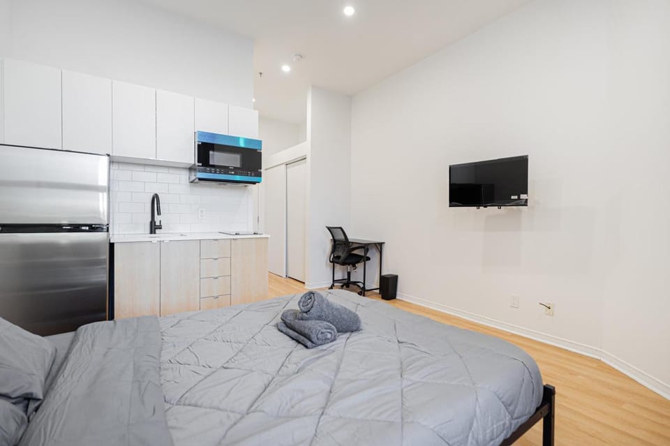 Magnificent Studio with FREE parking near downtown Apartment in Laval