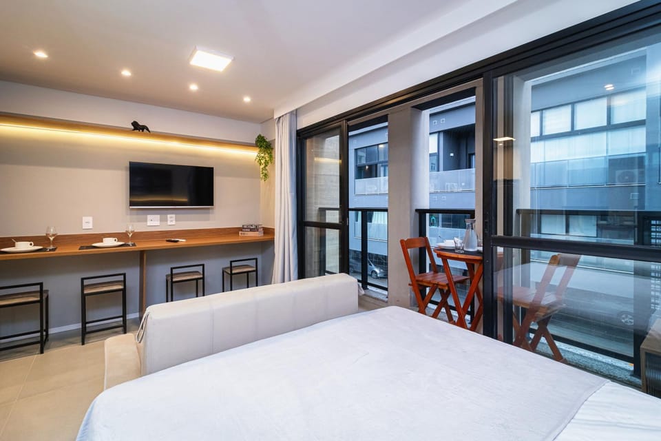 Veritás Studio Alto Padrão Próx Metrô e Allianz Parque V03 Apartment in Sao Paulo City
