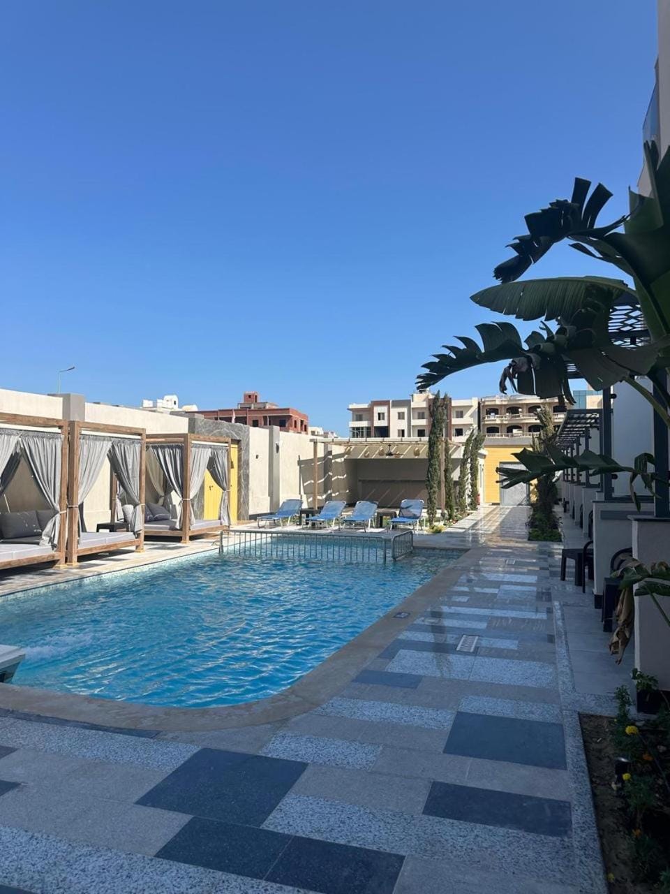 Property building, Swimming pool