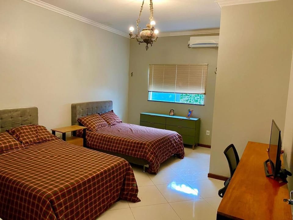 Bed, TV and multimedia, air conditioner