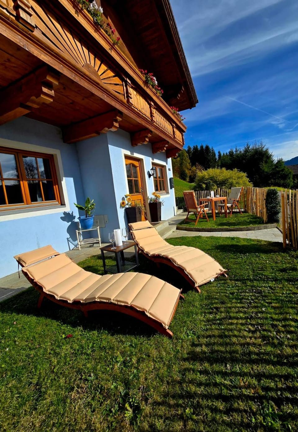 Garden, Balcony/Terrace, sunbed