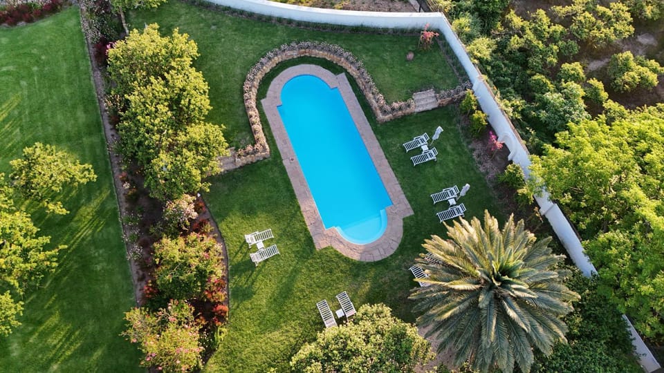Bird's eye view, Garden, Pool view, Swimming pool