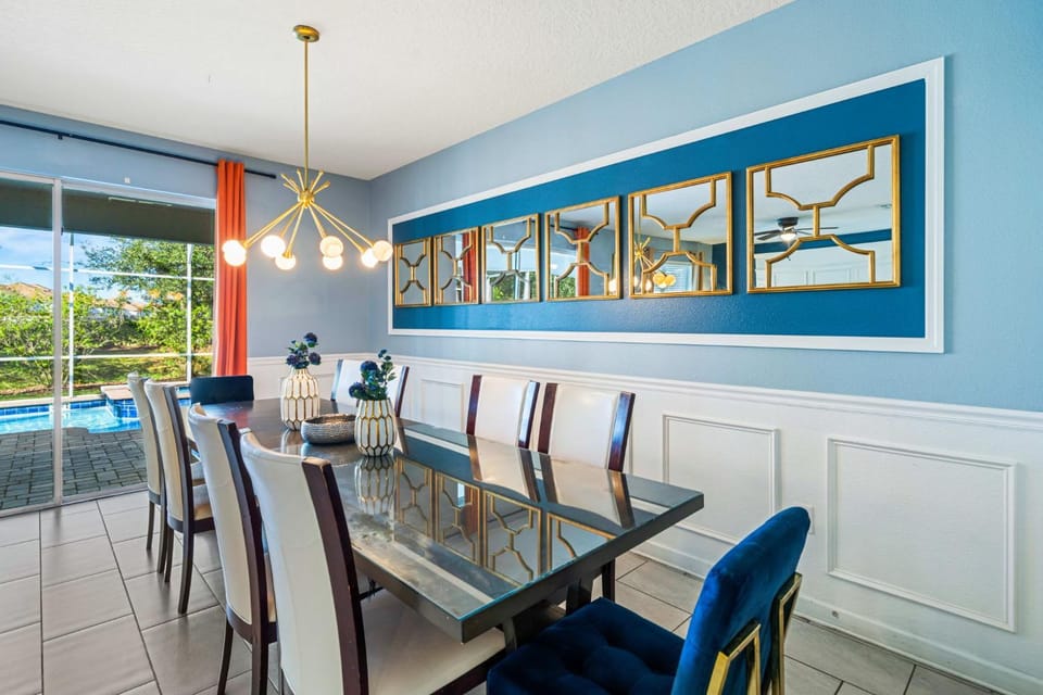 Spacious 8-Bedroom Retreat with Private Pool near Orlando Attractions Villa in Four Corners